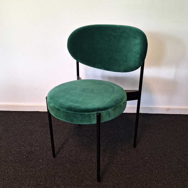 Picture of 2de hands - Fluwelen stoel