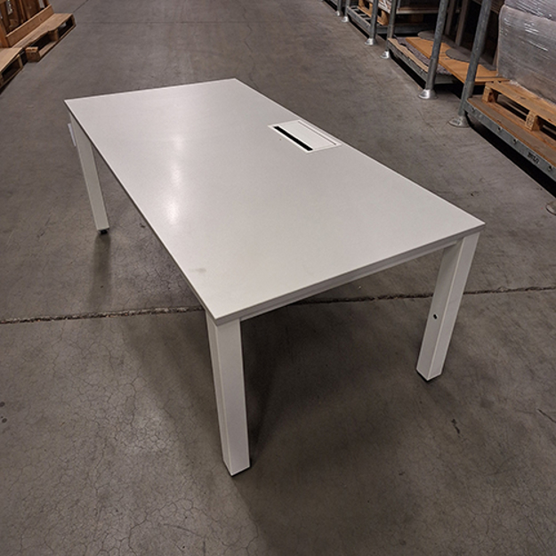 Image de TR - Table 160x80cm gris clair