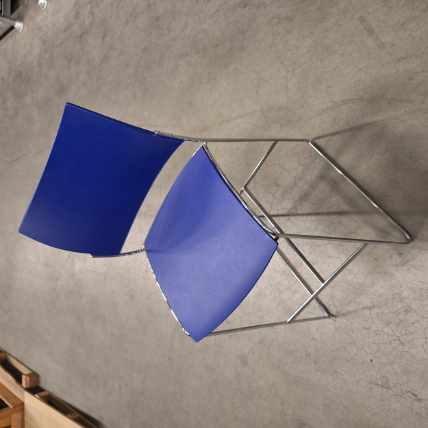 Picture of TR - Blue bar stool