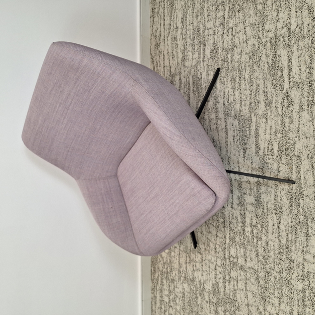 Image de TR - Fauteuil Lounge Casala Rose