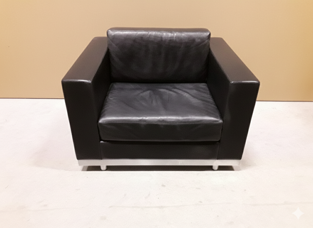 Picture of KB - Leather 1-seater sofa