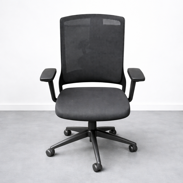 Image de DL - Chaise de bureau noire